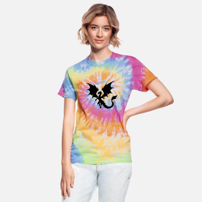 Flying Dragon With Huge Wings