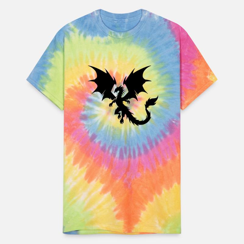 Flying Dragon With Huge Wings