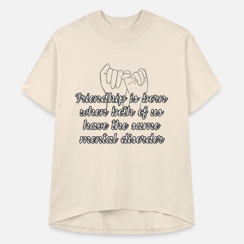 Friendship is born when both of us have the same..