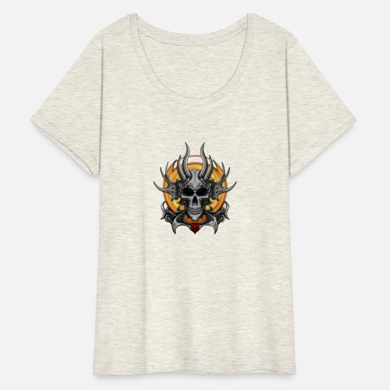 full moon skull snd bones