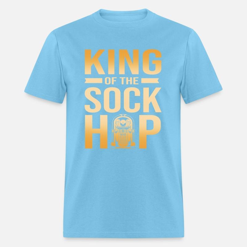 Funny 50s Music Lovers King Of The Sock Hop