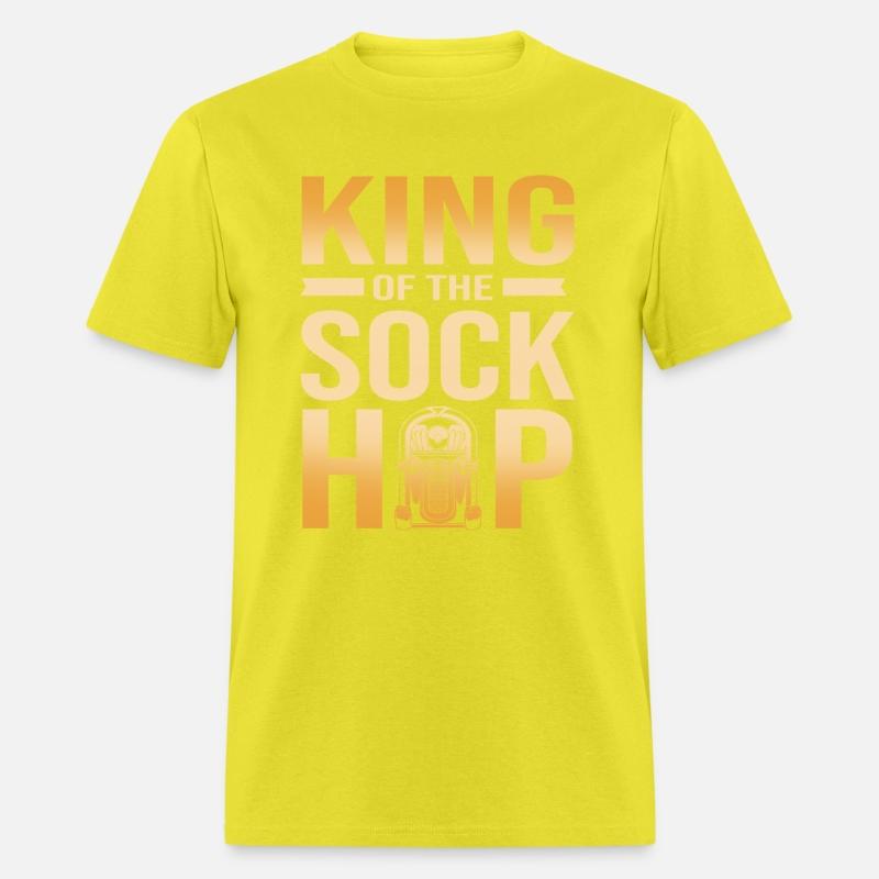 Funny 50s Music Lovers King Of The Sock Hop