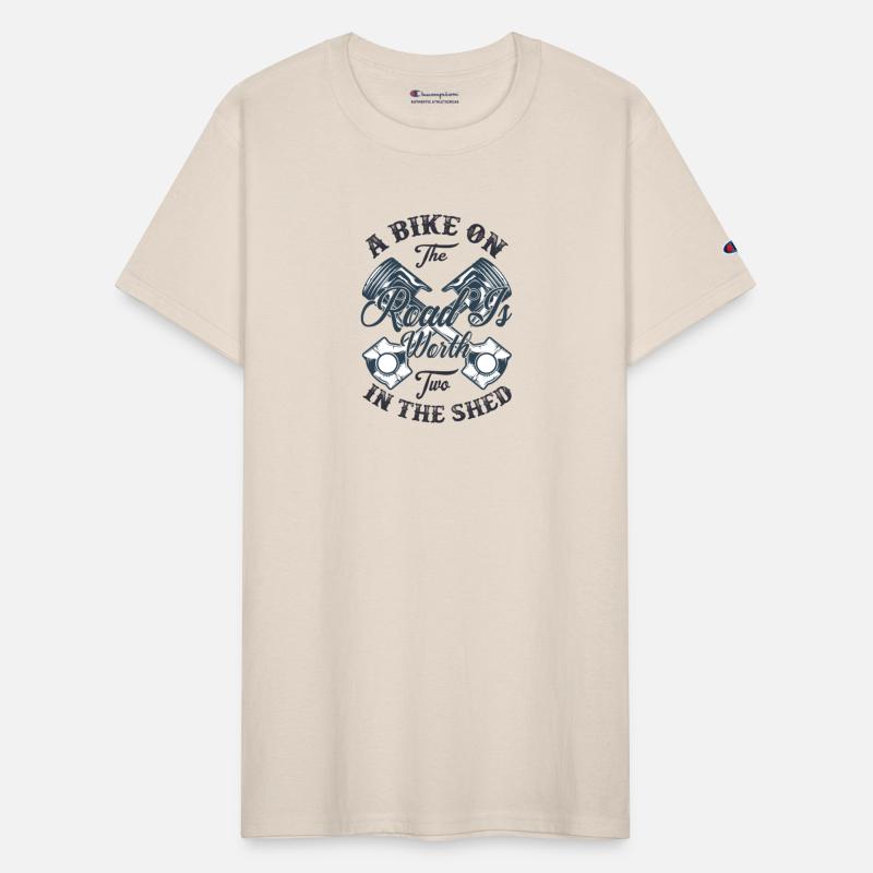 Funny A bike on the road is worth two in the shed