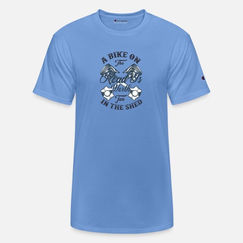 Funny A bike on the road is worth two in the shed