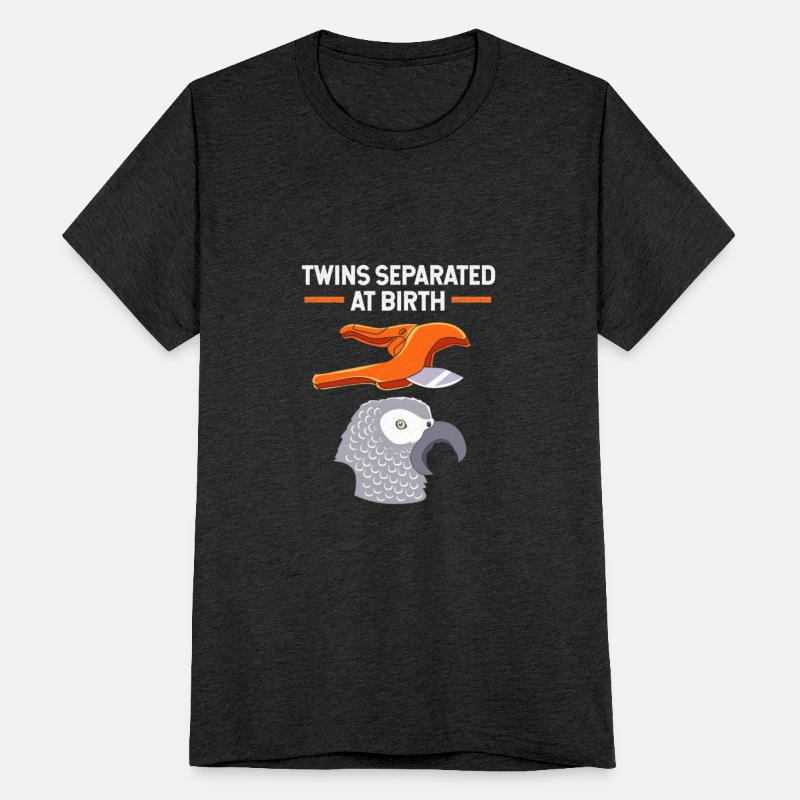 Funny African Grey Parrot Twins Separated At Birth