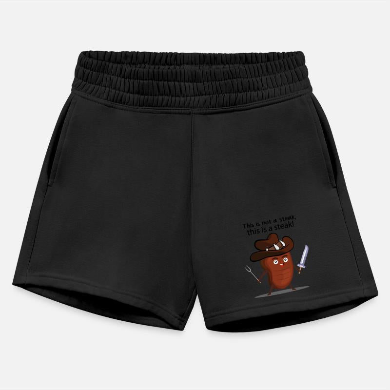 Funny barbecue saying: This is a steak BBQ grill