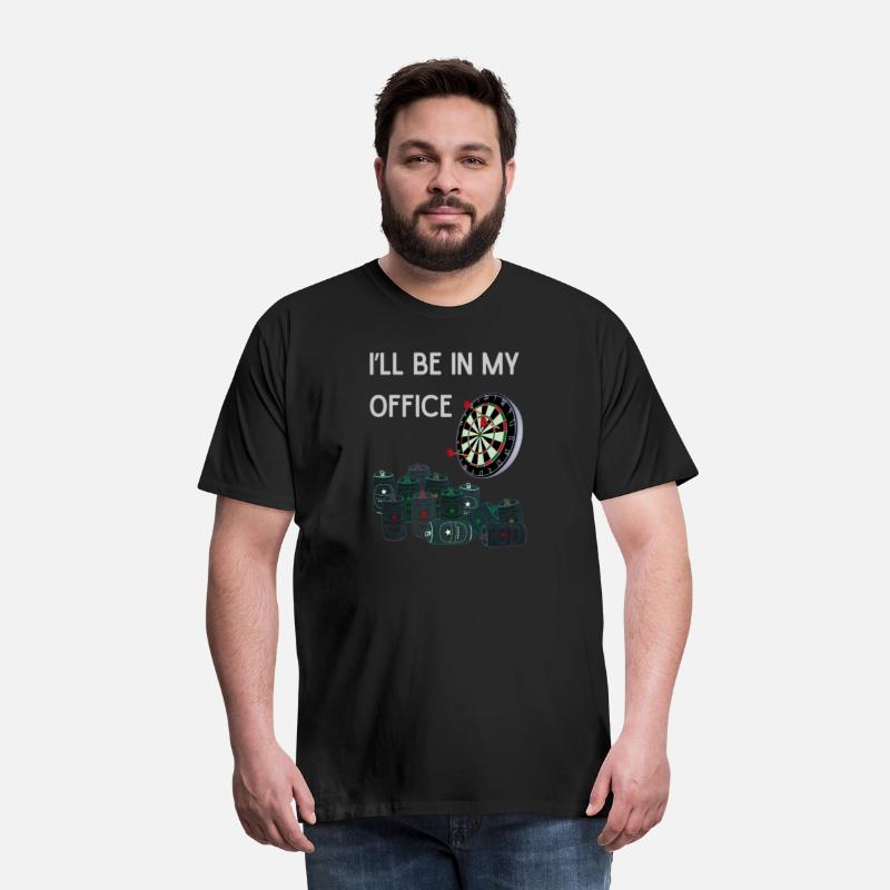 Funny Beer and Darts Office Humor Drinking Shirt
