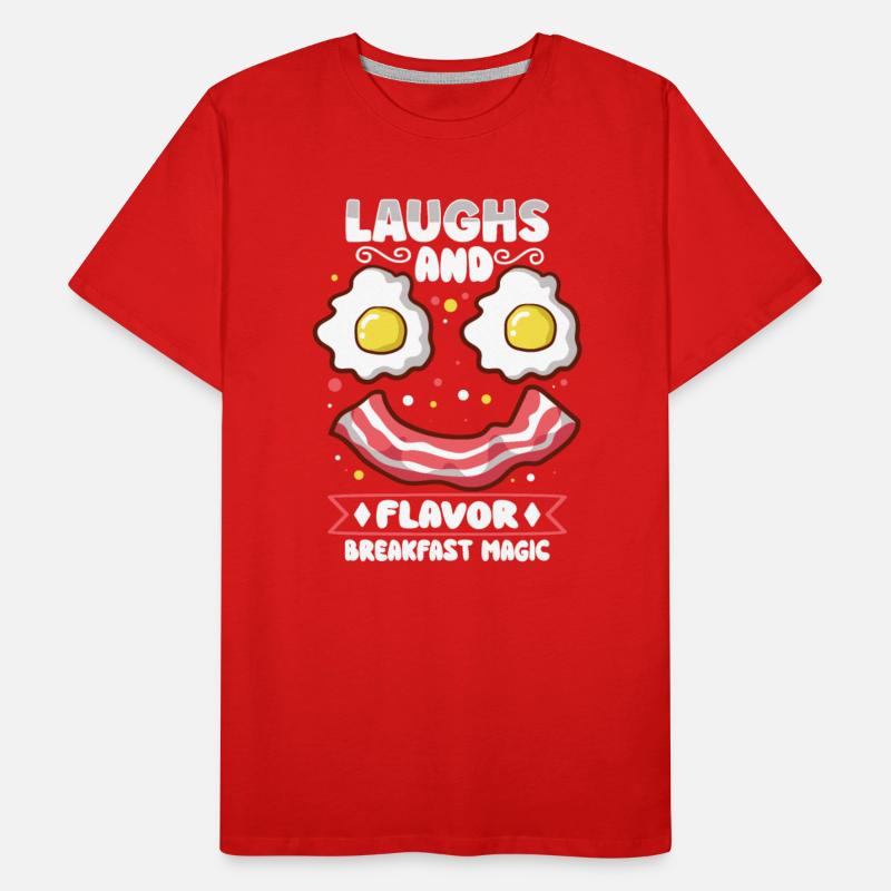 Funny Breastfast Menu Bacon Start The Morning