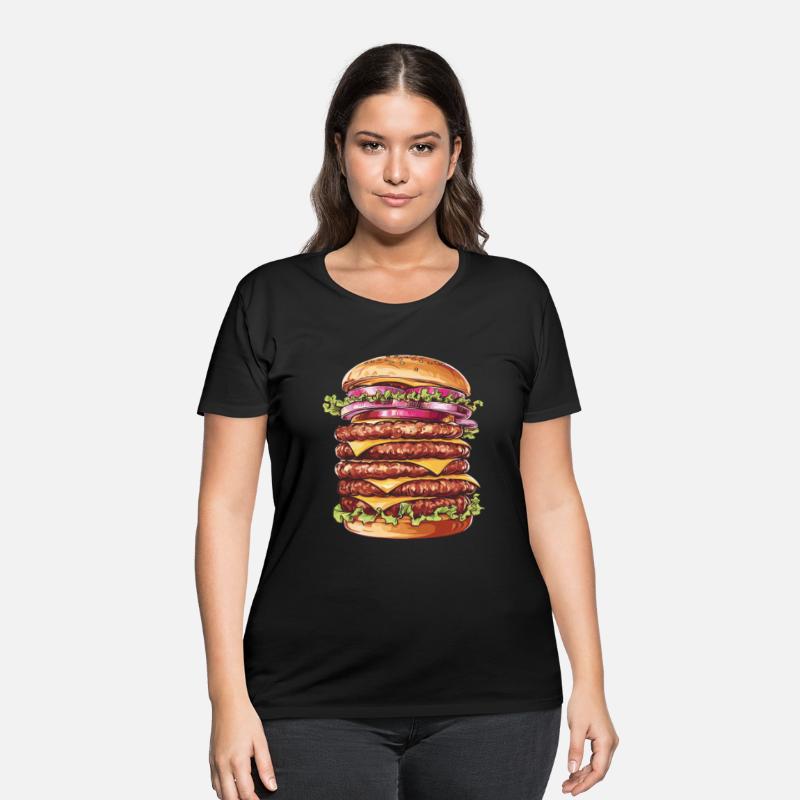 Funny Burger Graphic For Men And Women
