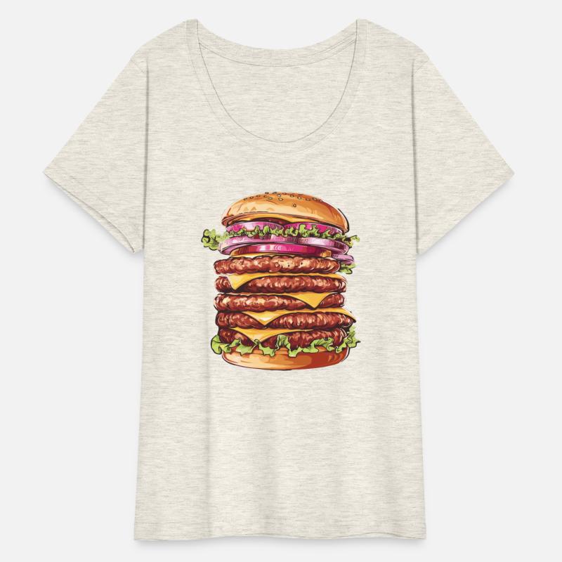 Funny Burger Graphic For Men And Women