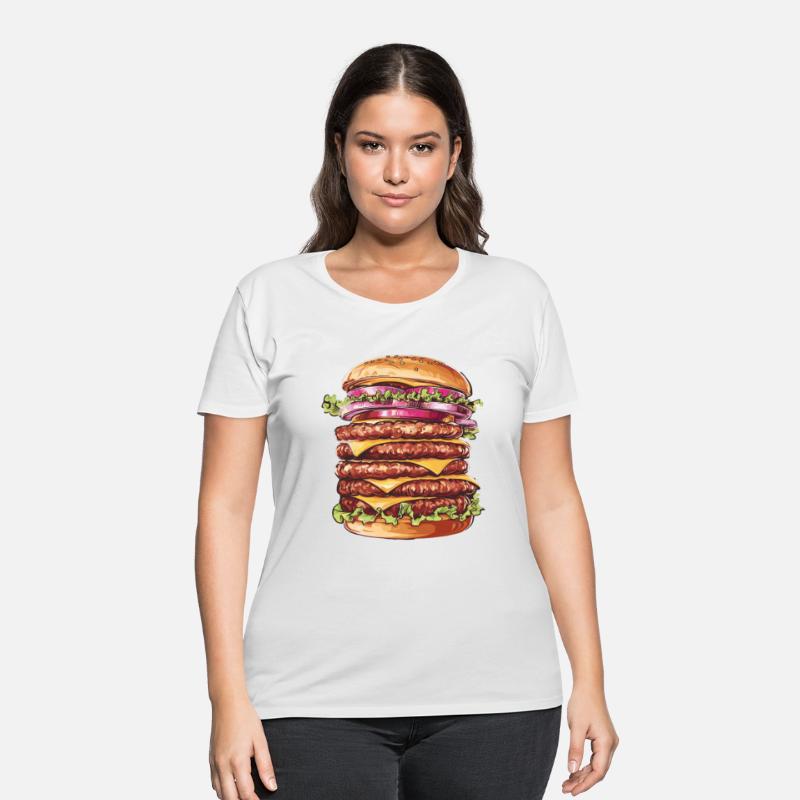 Funny Burger Graphic For Men And Women