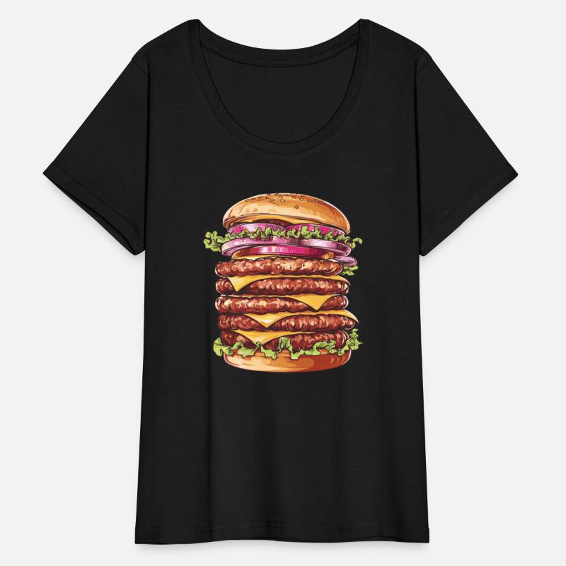 Funny Burger Graphic For Men And Women
