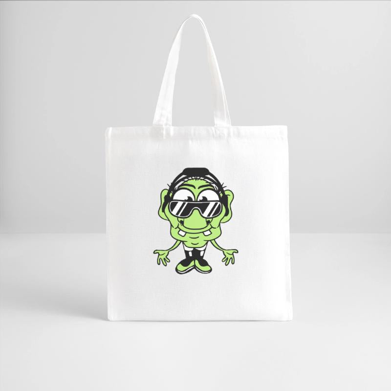 Funny Cool DJ Gnome Old Man Kobold Party Monster