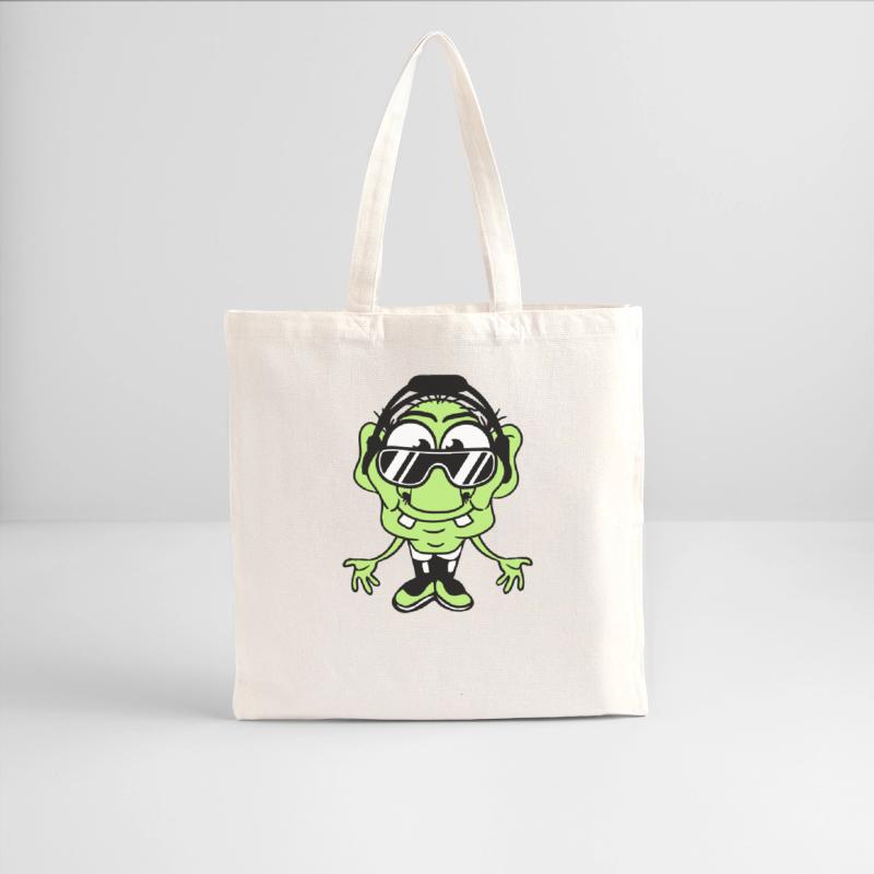 Funny Cool DJ Gnome Old Man Kobold Party Monster