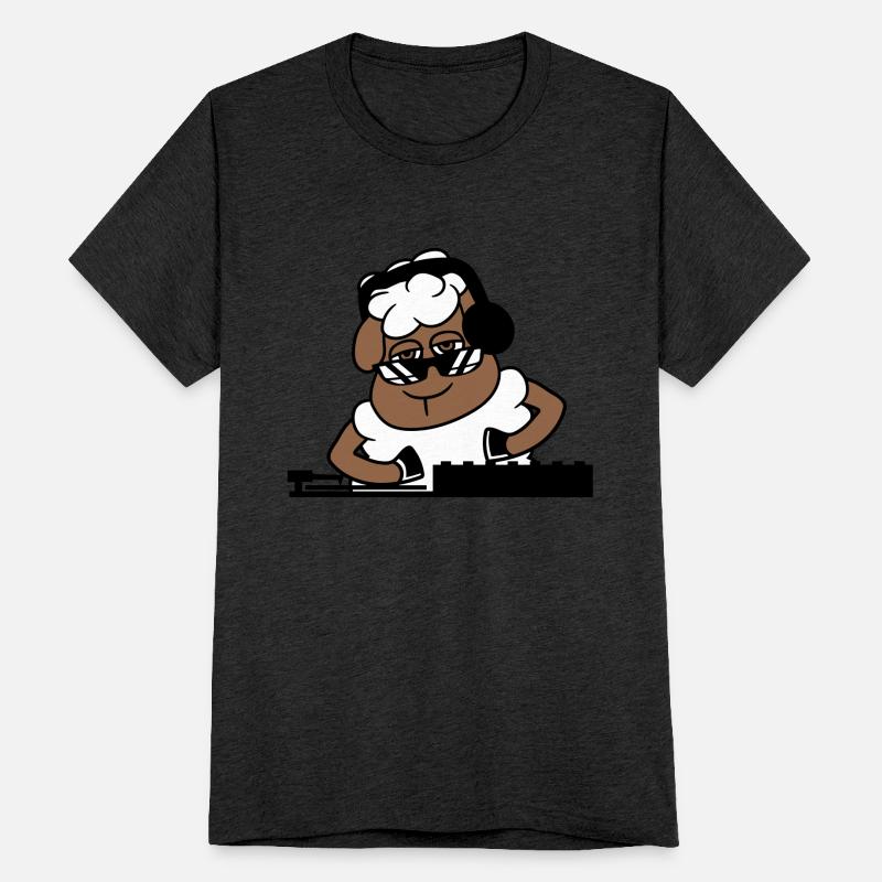 Funny Cool DJ Sheep Animal Mixing Music Party Club