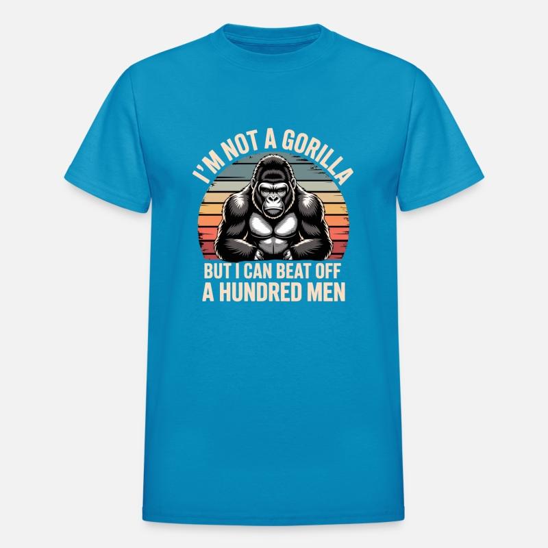 Funny Gorilla Strength Vintage Sunset