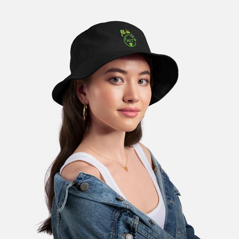 Funny lovely vintage design called fit is hit