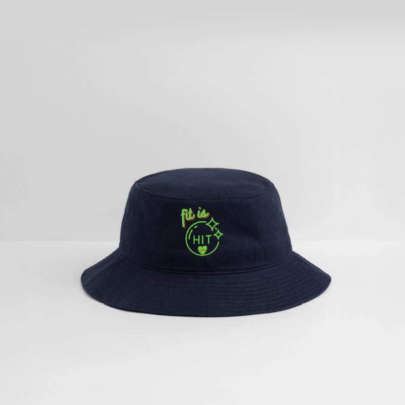 Funny lovely vintage design called fit is hit