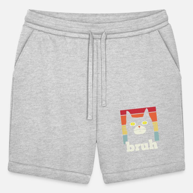 Funny Meme saying Bruh with Cat Greetings Teens