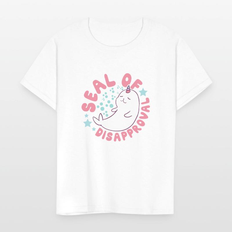 Funny Seal Pun For Kids, Seal Of Disapproval