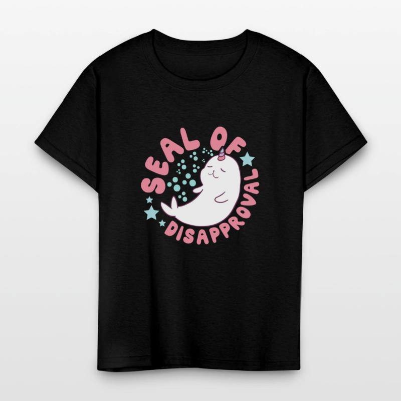 Funny Seal Pun For Kids, Seal Of Disapproval