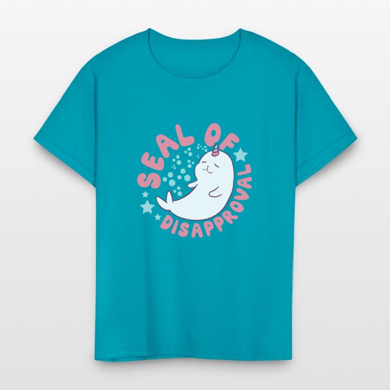 Funny Seal Pun For Kids, Seal Of Disapproval