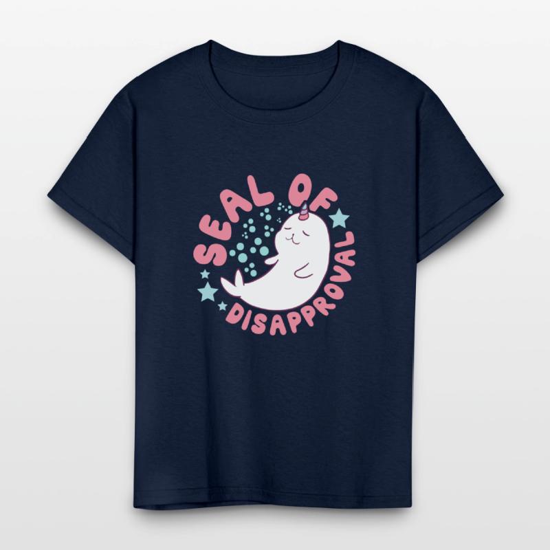 Funny Seal Pun For Kids, Seal Of Disapproval