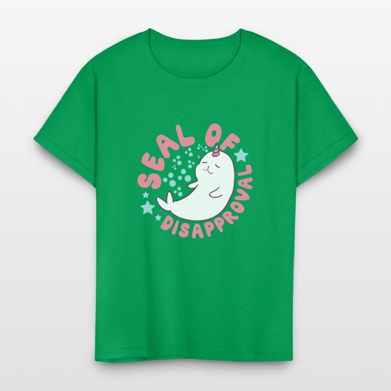 Funny Seal Pun For Kids, Seal Of Disapproval