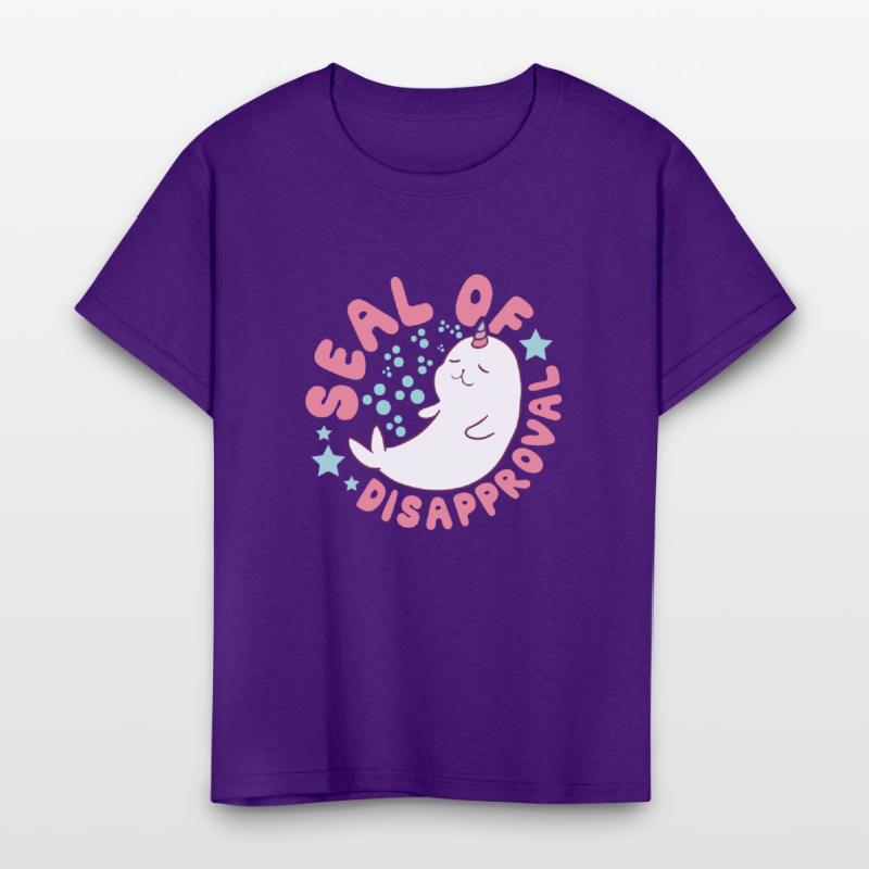 Funny Seal Pun For Kids, Seal Of Disapproval