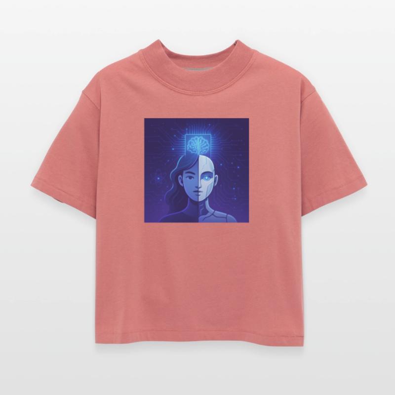 Futuristic Cybernetic Female Portrait