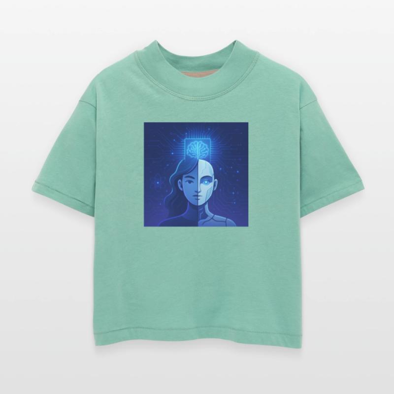 Futuristic Cybernetic Female Portrait