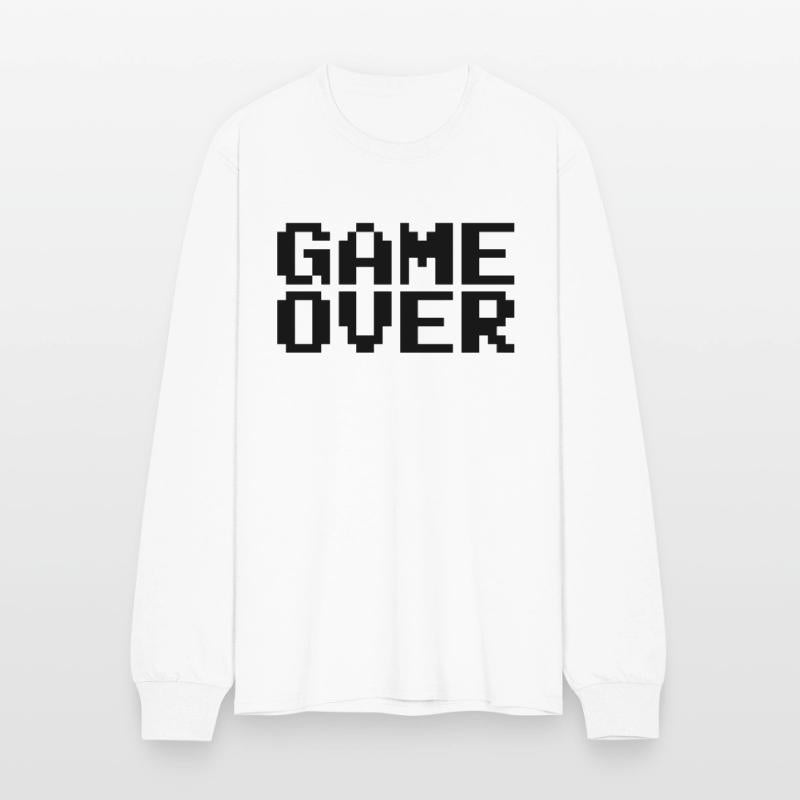 Game Over Retro Pixel Design