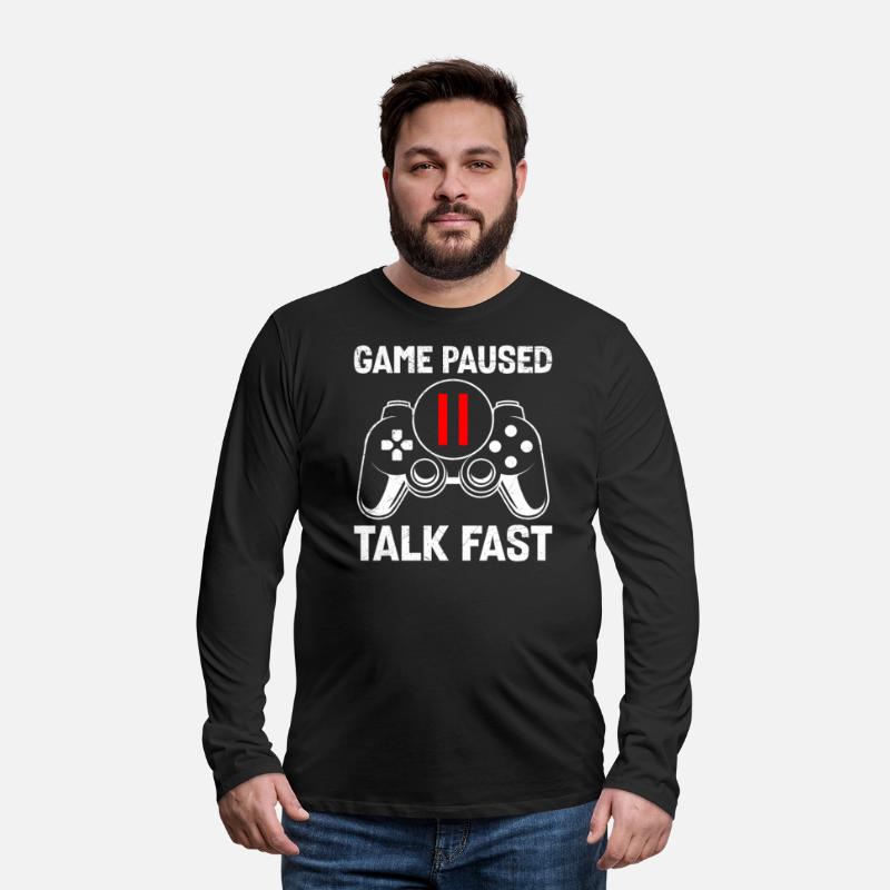 Game Paused Talk Fast Video Games Console