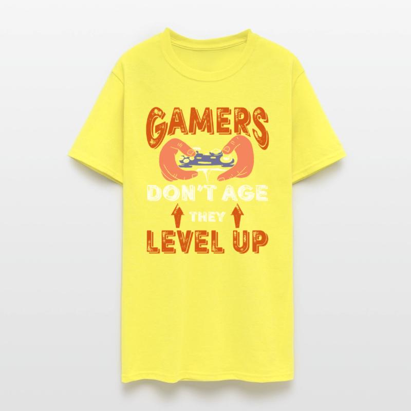 Gamers Don't Age They Level Up - Gamer Birthday