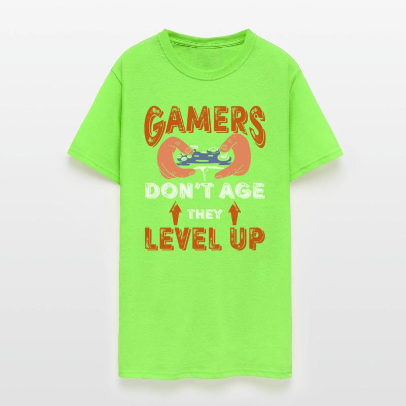 Gamers Don't Age They Level Up - Gamer Birthday