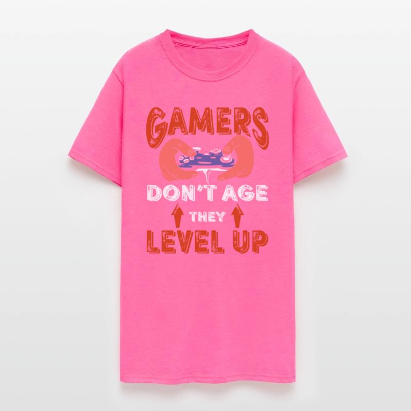 Gamers Don't Age They Level Up - Gamer Birthday
