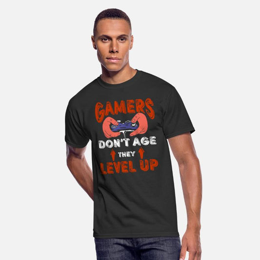 Gamers Don't Age They Level Up - Gamer Birthday