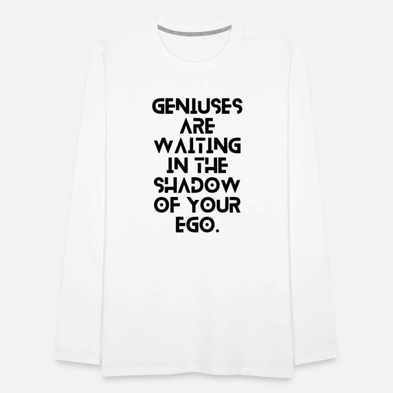 Geniuses Are Waiting—black on white.