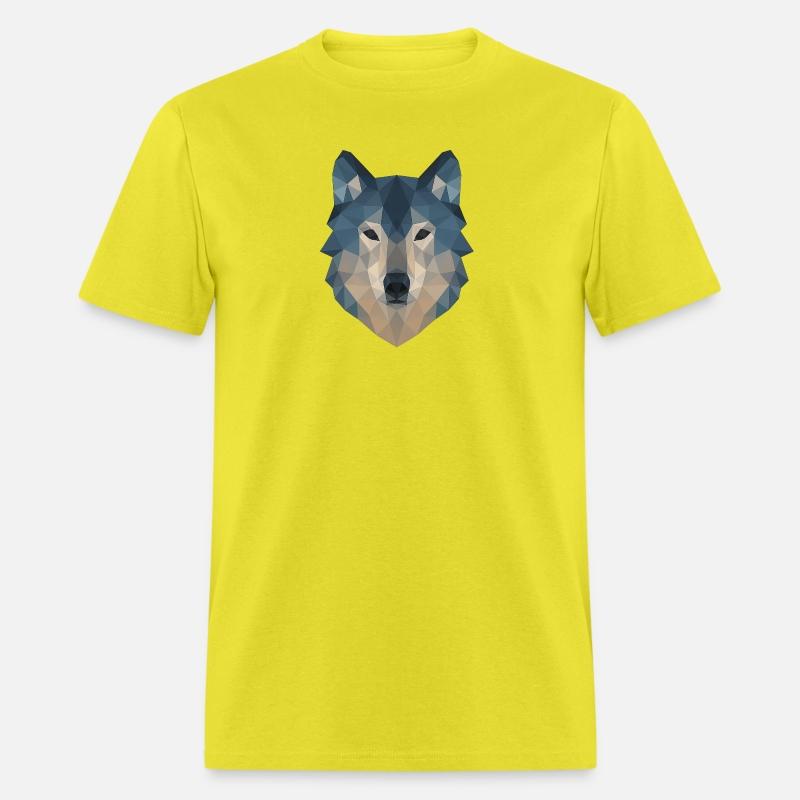 Geometric Wolf Face – Bold Abstract Wild Animal Ar