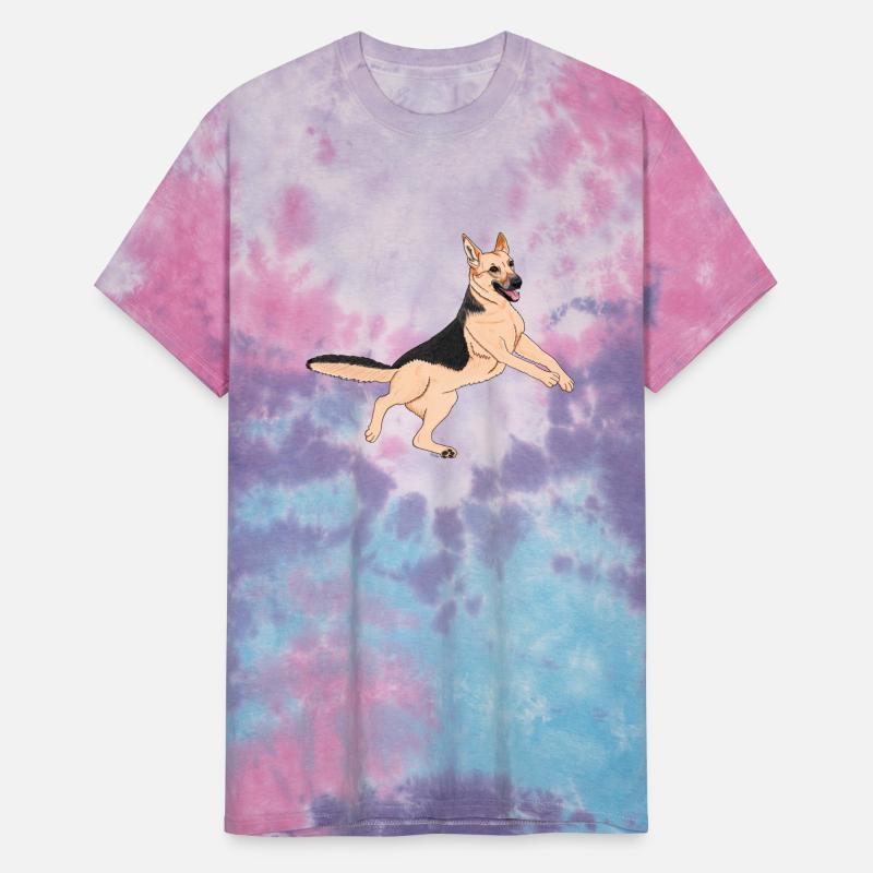 German Shepherd Jumping