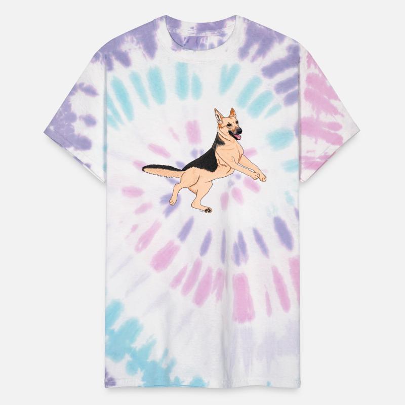 German Shepherd Jumping