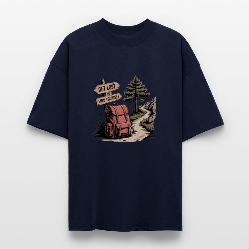 Get Lost to Find Yourself - Outdoor-Motiv