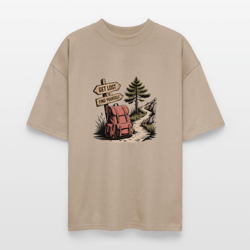 Get Lost to Find Yourself - Outdoor-Motiv