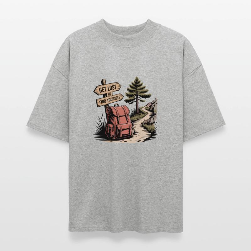 Get Lost to Find Yourself - Outdoor-Motiv