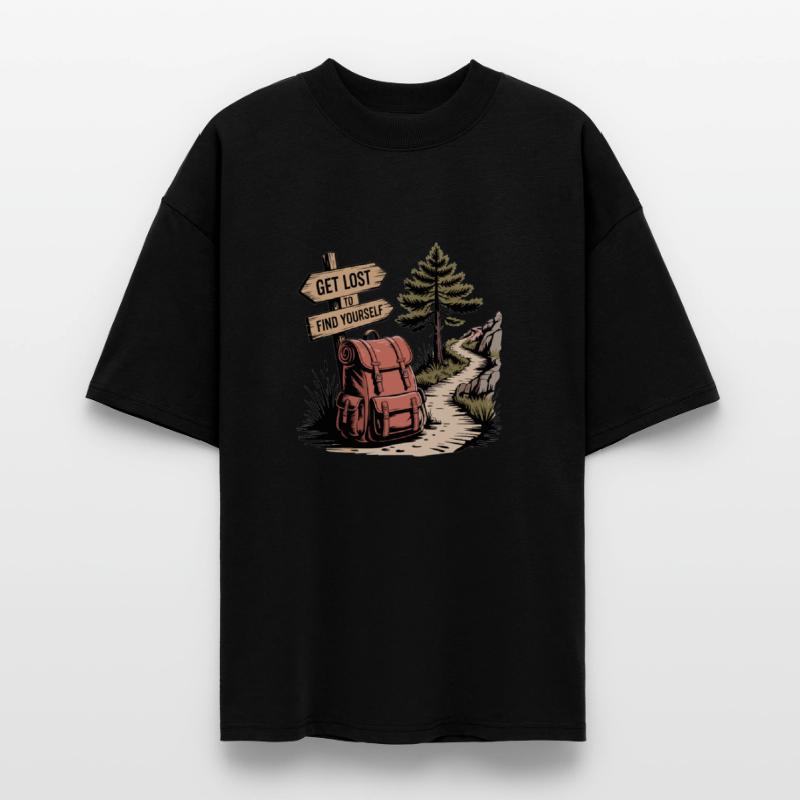 Get Lost to Find Yourself - Outdoor-Motiv