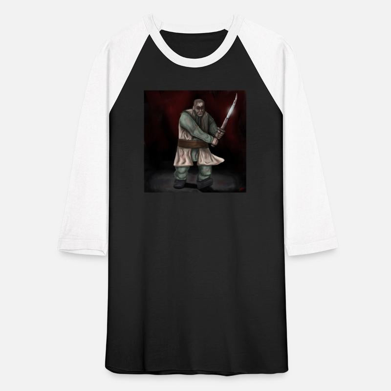 Giant Chinese Warrior Cartoon Character.