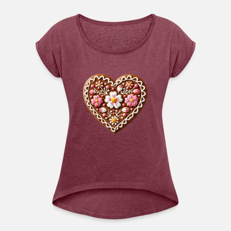 Gingerbread heart: Sweet tradition and love united