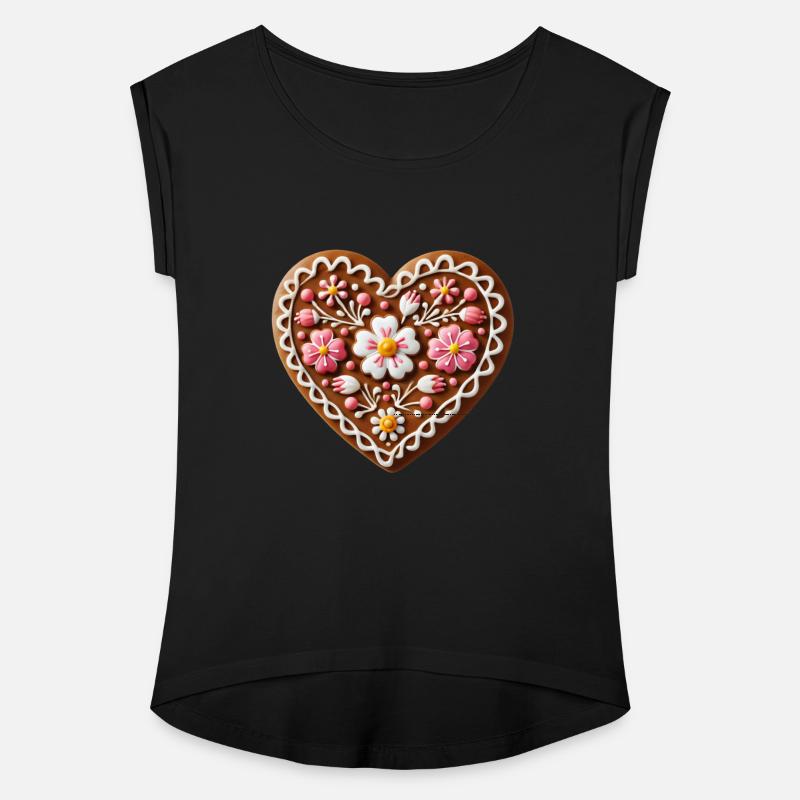 Gingerbread heart: Sweet tradition and love united