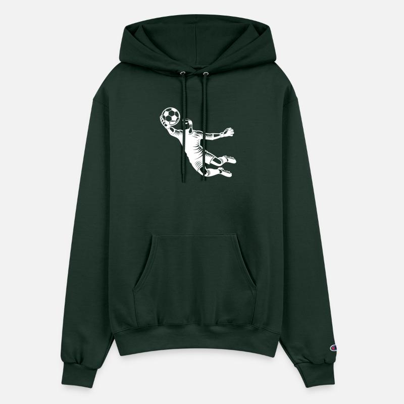 Goalkeeper Saves Spectacular Shot In Soccer