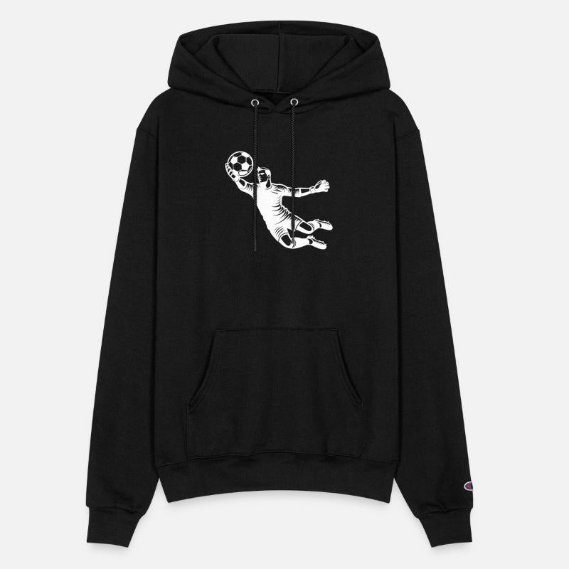 Goalkeeper Saves Spectacular Shot In Soccer